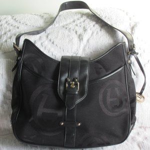 Etienne Aigner Black Shoulder Bag